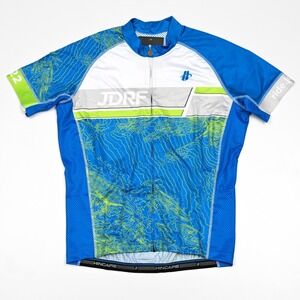 Hincapie Full Zip Mens Large Cycling Jersey 2022 JDRF Logo 3-Pockets Laftech NWT